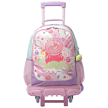 Totto Rolling Backpack, Pink Toy Story, Total Qty 1