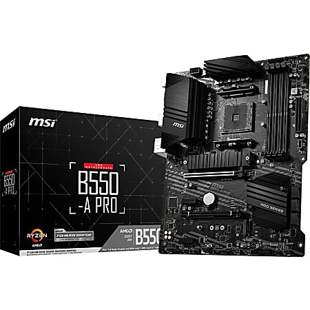 MSI B550-A Pro - The AMD B550 Motherboard Overview: ASUS, GIGABYTE