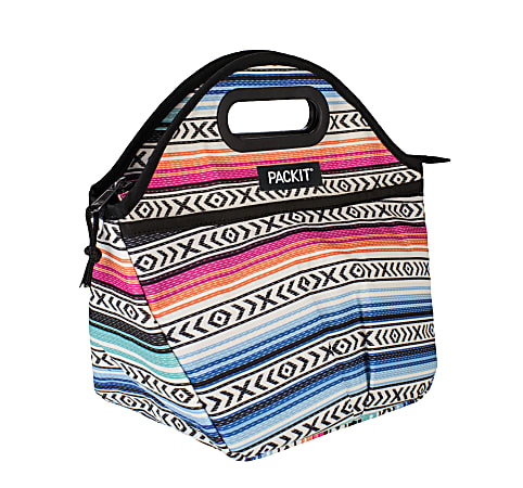 PackIt Freezable Traveler Lunch Bag Multicolor