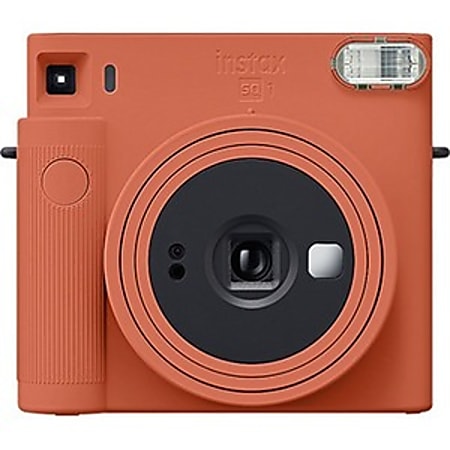 Fujifilm SQUARE SQ1 Instant Film Camera - Instant Film - Terracotta Orange