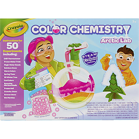 Crayola Color Chemistry Arctic Lab Set - Skill Learning: Science, Chemistry - 7 Year & Up - Multi