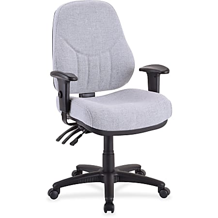 Lorell® Baily Series High-Back Multi-Task Chair, Gray