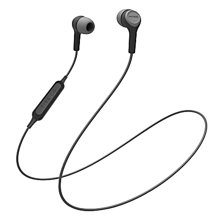 Koss BT115i Bluetooth Earbuds With Microphone And In-Line Remote, Black, 194366