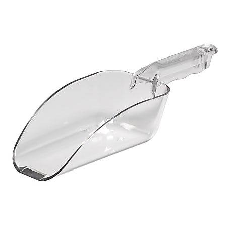 Baker's Mark 32 oz. Clear Plastic Utility and Ice Scoop