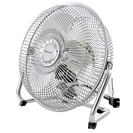 Impress High Velocity Fan, 9", Silver