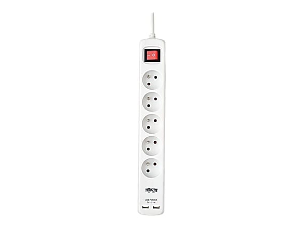 Tripp Lite 5-Outlet Power Strip with USB Charging