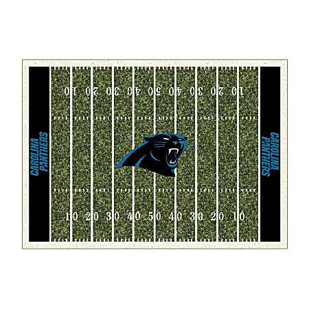 Imperial NFL Homefield Rug, 4' x 6', Carolina Panthers