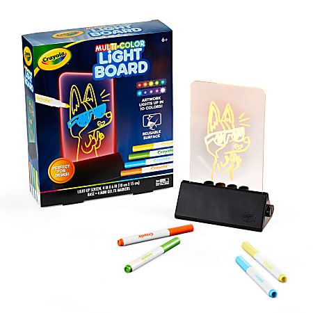 Crayola lighted drawing sales board