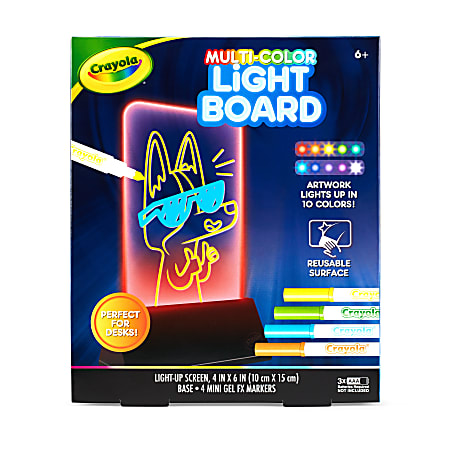 Crayola Multi Color Light Board - Office Depot