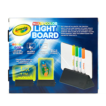 Crayola Light-Up Tracing Pad - Blue, Coloring Board for