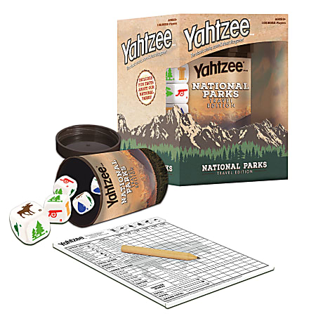 USAopoly Yahtzee: National Parks Edition