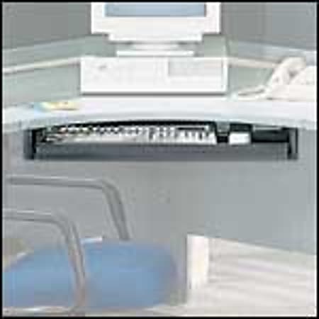 Bush Universal Keyboard Shelf, 4"H x 30 1/4"W x 11 1/2"D, Black, Standard Delivery Service
