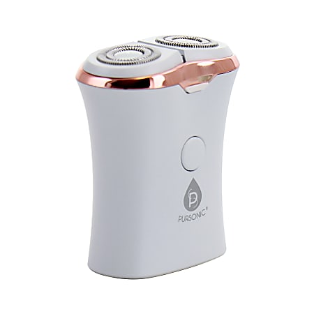 Pursonic LSUSBR360WH USB Rechargeable Compact Shaver, White