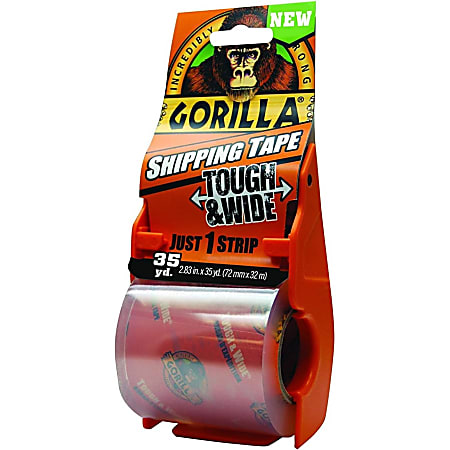 Gorilla Heavy-Duty Tough & Wide Shipping/Packaging Tape -