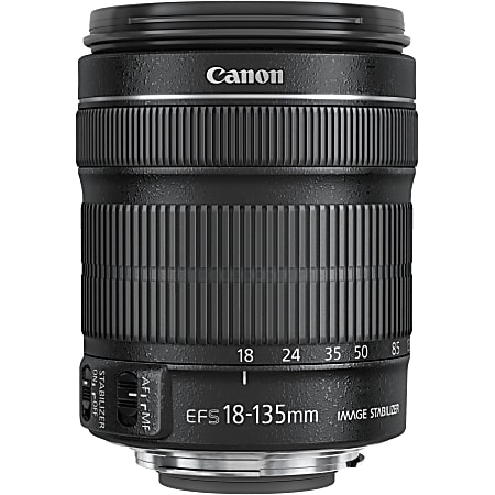 Canon - 18 mm to 135 mm - f/3.5 - 5.6 - Zoom Lens for Canon EF/EF-S