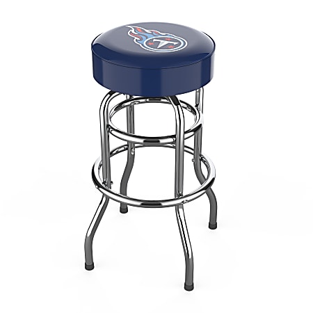 Imperial NFL Backless Swivel Bar Stool, Tennessee Titans