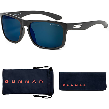 GUNNAR Blue Light Sunglasses - Intrcept, Onyx, Sun - Sun - Onyx Frame/Sun Lens