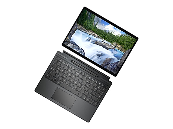 Dell Latitude 7320 Detachable Travel Keyboard -Pogo Pin Interface - Notebook, Tablet - Plunger Keyswitch - Light Apollo - K19M-BK-US