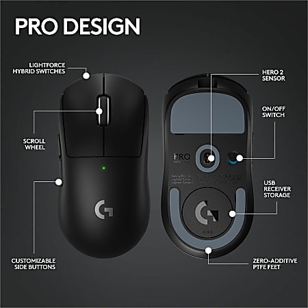 【新品、未使用】Logicool ProX Superlight2 Amazon.com: Logitech G PRO X Superlight 2 Wireless Gaming
