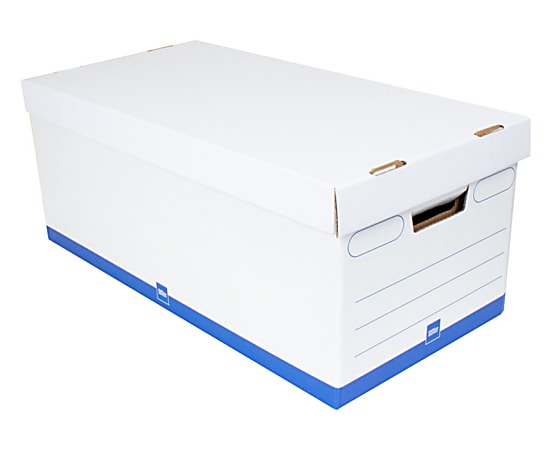 Office Depot Brand Medium Quick Set Up Corrugated Storage Boxes