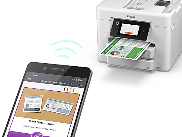 Epson WorkForce Pro WF 4930 Wireless All In One Inkjet Printer - Office ...