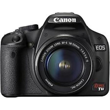 Canon EOS Rebel T1i 15.1 Megapixel Digital SLR Camera (Body with Lens kit) - 18 mm-55 mm