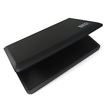 2000Plus Stamp Pad, Size No.2, 6-1/4" x 3-1/4"D, Black