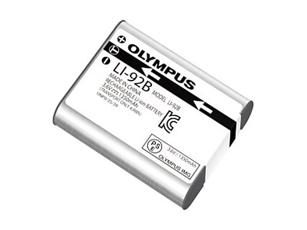 Olympus Lithium Ion Rechargeable Battery - For Camera - Battery Rechargeable - 3.6 V DC - 1350 mAh - 4.90 Wh - Lithium Ion (Li-Ion)