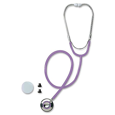 Medline Dual-Head Stethoscope - Latex-free - Lavender - 1