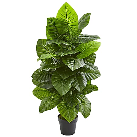 Nearly Natural 4&#x27;H Taro Artificial Plant, 48&quot;H x