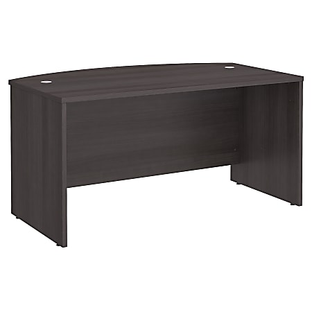 Bush Business Furniture Studio C Bow Front Desk, 60"W x 36"D , Storm Gray, Standard Delivery