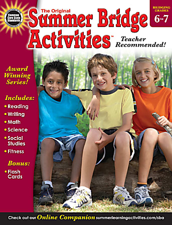 Carson-Dellosa Summer Bridge Activities™, Grades Sixth To Seventh