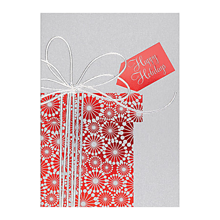 Sample Holiday Card, Gift Tag Greeting