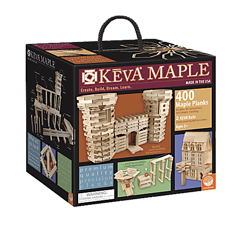 KEVA Maple Plank Set, 400-Plank