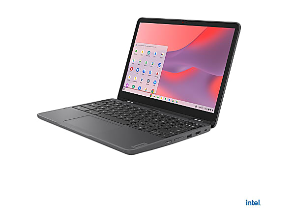 Lenovo 500e Yoga Chromebook Gen 4 82W40009US 12.2 Touchscreen Convertible 2  in 1 Chromebook WUXGA 1920 x 1200 Intel N100 Quad core 4 Core 4 GB Total  RAM 4 GB On board