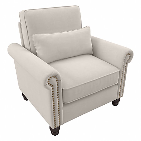 Bush® Furniture Coventry Accent Chair With Arms, Light Beige, Standard Delivery