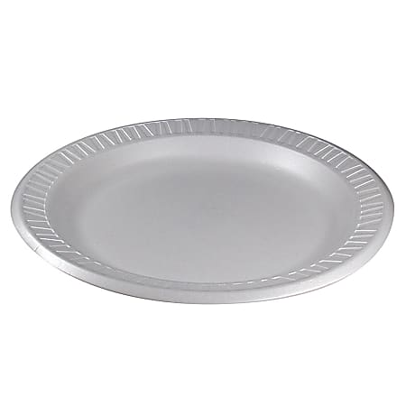 Dart Laminated Foam Plates 9 White Pack Of 125 Plates Office Depot