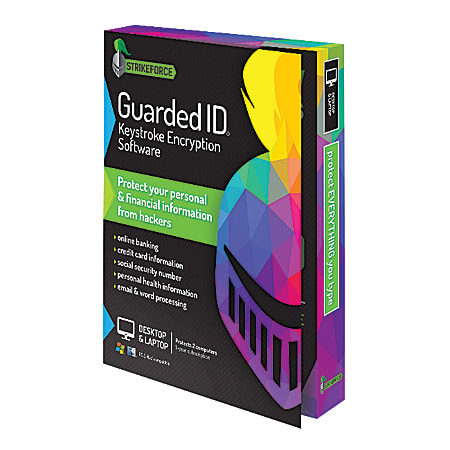 StrikeForce GuardedID®, 1-Year Subscription, For 2 PC And Apple® Mac® Devices, Download