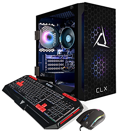 (税込) CLX SET Gaming Desktop PC AMD Ryzen 5 8GB Memory 500GB Solid ミニPC