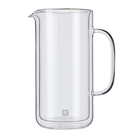 Zwilling Sorrento Plus Double-Wall Carafe, 27 Oz, Clear