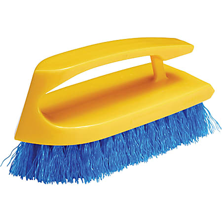 Rubbermaid Commercial Iron Handle Scrub Brush - Polypropylene Bristle - 6 Rubbermaid Commercial Iron Handle Scrub Brush - Polypropylene Bristle - 6