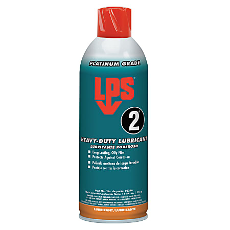 LPS 2 Industrial Strength Lubricants, 11 oz, Aerosol Can
