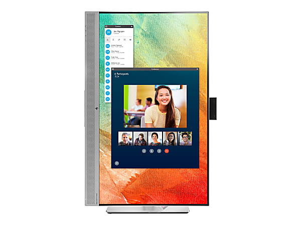 HP EliteDisplay E273m - LED monitor - 27" - 1920 x 1080 Full HD (1080p) @ 60 Hz - IPS - 250 cd/m² - 1000:1 - 5 ms - HDMI, VGA, DisplayPort, USB-C - speakers - black (rear cover), silver (front bezel, frame and stand) - Smart Buy