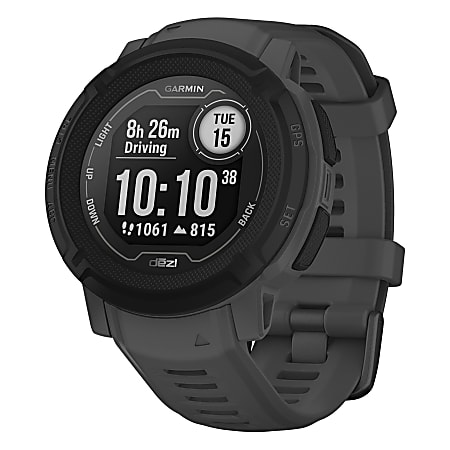 Garmin Instinct 2 dezl Edition GPS Smartwatch For Truck Drivers, Black