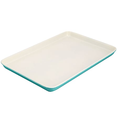 Martha Stewart Everyday Color Bake Steel Nonstick Cookie Sheet, 17” x 11”, Teal