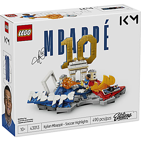 LEGO Kylian Mbappé Highlights Building Blocks Set, Total Qty 1