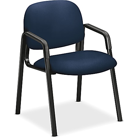 HON® Solutions Seating Guest Chair With Arms, Navy