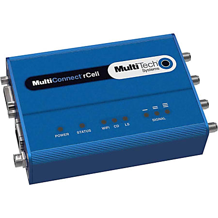 MultiTech MultiConnect rCell MTR-H5 IEEE 802.11n Cellular Wireless Router - 3G - WCDMA 800, WCDMA 850, WCDMA 900, WCDMA 1700, WCDMA 1900, WCDMA 2100, GSM 850, GSM 900, GSM 1800, GSM 1900 - HSPA+, GPRS, EDGE - 2.40 GHz ISM