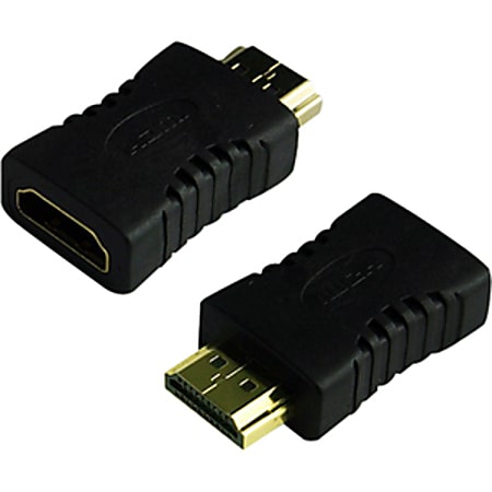 4XEM HDMI A Male To HDMI A Female Port saver Adapter supporting 1080p 3D - 1080p 3D HDMI Port saver HDMI female to male adapter