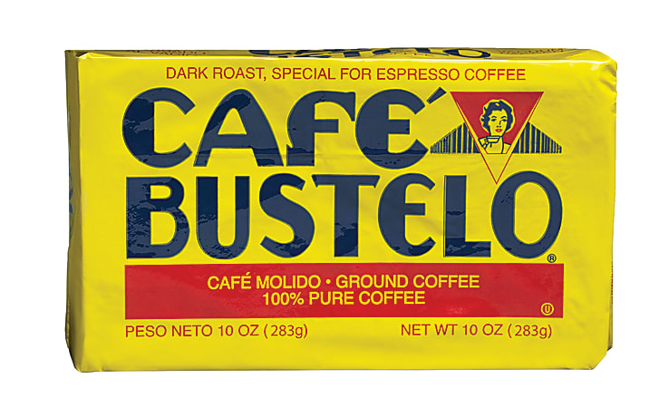 Café Bustelo® Espresso Coffee, Dark Roast, 10 Oz Per Bag Can
